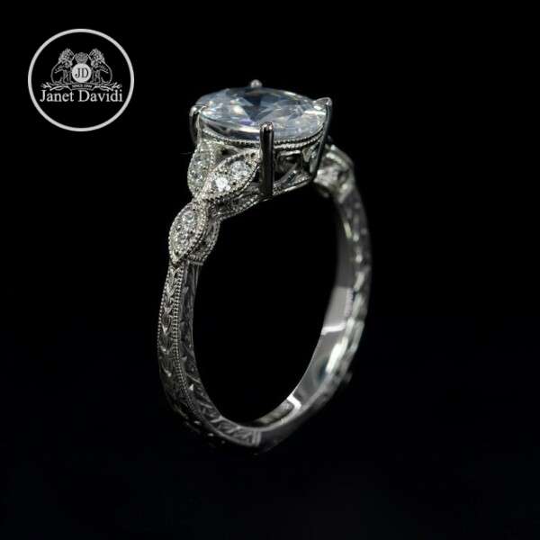 Antique Inspired Engagement Ring