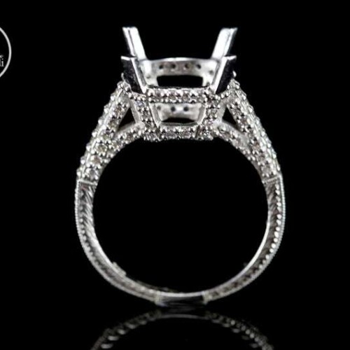Cathedral Style Engagement Ring