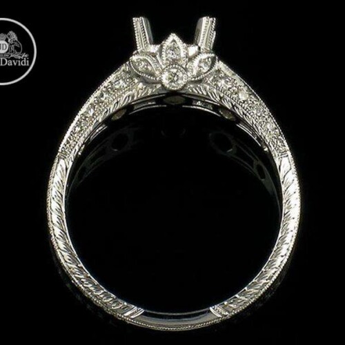 Natural Diamond Engagement Ring