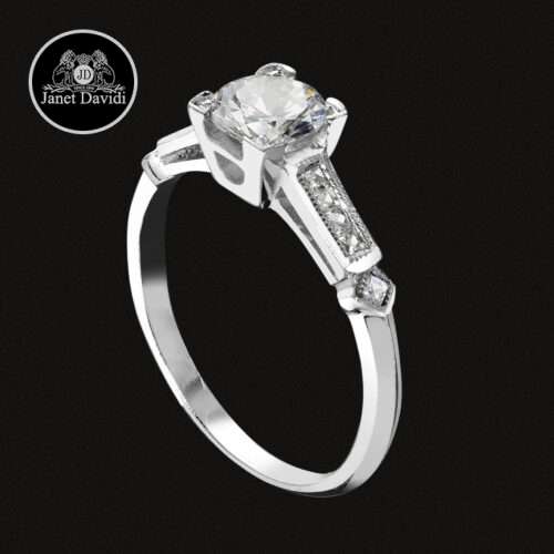 French-Cut Channel and Bezel-Set ID:11575